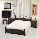 Κρεβάτι διπλό ξύλινο μασίφ οξιά 3