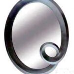 Καθρέπτης με κορνίζα οβάλ 19