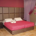 Ντυμένο διπλό κρεβάτι Μελίνα 3