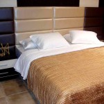 Ντυμένο διπλό κρεβάτι Θάλεια 3