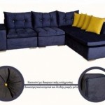 Γωνιακός καναπές Navy