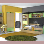 Παιδικό δωμάτιο economy 3 καναπές κρεβάτι