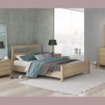 Ξύλινο κρεβάτι Ξ5