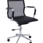 BF3201 Πολυθρόνα Μαύρο Mesh