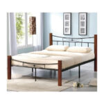 Flora Κρεβάτι διπλο Μεταλλικό