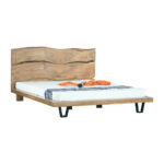 ROYAL κρεβάτι ξύλινο διπλό