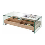 GLASSER Wood EM842 τραπέζι σαλονιού