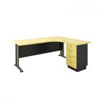 Desk δεξιά ή αριστερή Superior Compact 180x70x150x60 CM DG Beech