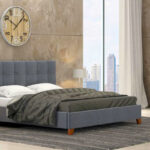 Διπλό ντυμένο κρεβάτι 162