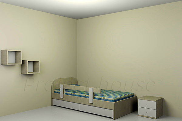Παιδικό κρεβάτι με 2 συρτάρια 1