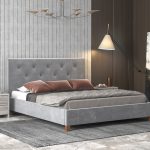 Κρεβάτι ντυμένο διπλό N74