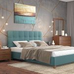 Κρεβάτι διπλό ντυμένο N64