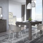 Τραπεζαρια ανοιγόμενη σετ με μπουφέ Ν2