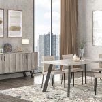 Τραπεζαρια σετ με μπουφέ Ν5