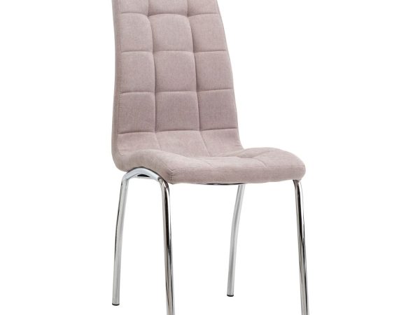 Καρέκλα Amelia Fabric Μπεζ 300-087