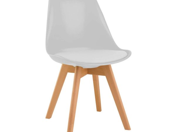 Καρέκλα Demy Λευκό 300-117