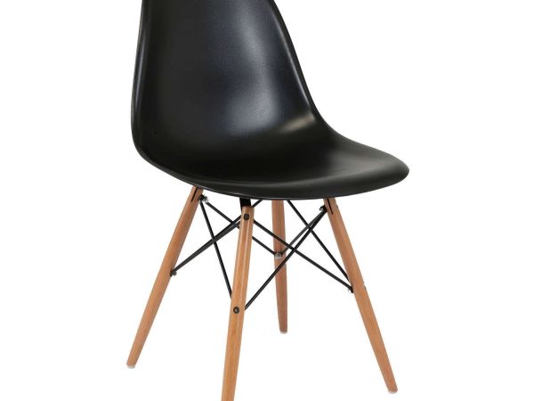Καρέκλα Anita-Wood Μαύρο 300-133