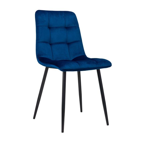Καρέκλα Loris Μπλε 300-246