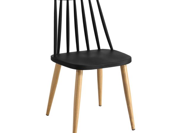Καρέκλα Eri Mαύρο 900-201