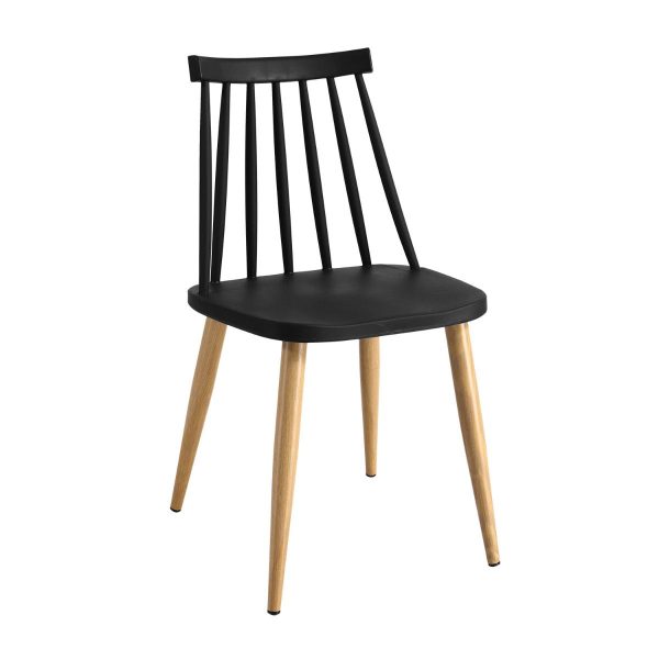 Καρέκλα Eri Mαύρο 900-201