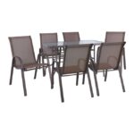 RIO Set Τραπεζαρία Βεράντας Ε2405,S