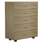 ΣΥΡΤΑΡΙΕΡΑ ΜΕΛΑΜΙΝΗΣ ME 5 ΣΥΡΤΑΡΙΑ SONAMA FB98995.01 80Χ40Χ100 εκ.