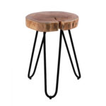 ΤΡΑΠΕΖΑΚΙ ΣΑΛΟΝΙΟΥ FB98208.11 ΑΠΟ ΜΑΣΙΦ ΚΟΡΜΟ ΑΚΑΚΙΑΣ 35X35X46Υ