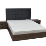 Διπλό ντυμένο κρεβάτι persa