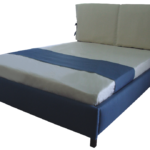 Διπλό κρεβάτι ντυμένο gloria