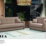 Καναπές κρεβάτι 3θέσιος με αποθηκευτικό χώρο Stella