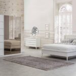 Κρεβάτι Luna σε λευκό χρώμα