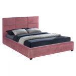 ΚΡΕΒΑΤΙ 150X200 ΒΕΛΟΥΔΟ ΣΑΠΙΟ ΜΗΛΟ FB9555.12