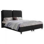 ΚΡΕΒΑΤΙ ΑΠΟ ΜΑΥΡΟ ΒΕΛΟΥΔΟ FB9610.04