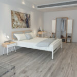 ΚΡΕΒΑΤΙ ΜΕΤΑΛΛΟ ΜΕ ΓΚΡΙ ΜΑΞΙΛΑΡΙ FB9603