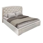 Διπλό Κρεβάτι Navina 049-000048 με αποθηκευτικό χώρο