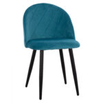 ΚΑΡΕΚΛΑ ΜΕ ΜΕΤΑΛΛΙΚΑ ΜΑΥΡΑ ΠΟΔΙΑ & ΒΕΛΟΥΔΟ ΜΠΛΕ HM8731.18