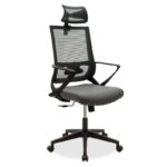 Καρέκλα γραφείου διευθυντή Batman 069-000025 με ύφασμα mesh χρώμα ανθρακί