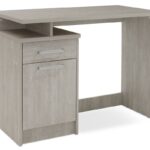 Γραφείο εργασίας Looney 123-000085 χρώμα white wash 100x55x75εκ