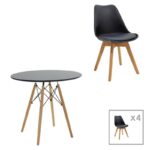 Φοιτητικό πακέτο επίπλων τραπεζαρίας Meal 1 200-000510