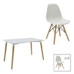 Φοιτητικό πακέτο επίπλων τραπεζαρίας Salt & Pepper 2 200-000513