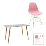 Φοιτητικό πακέτο επίπλων τραπεζαρίας Cook 200-000519