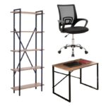 Φοιτητικό πακέτο επίπλων γραφείου Study 4 200-000489