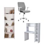 Φοιτητικό πακέτο επίπλων γραφείου Full Study 3 200-000498 σετ 3 τμχ