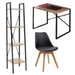 Φοιτητικό πακέτο επίπλων γραφείου Uni 5 200-000503 σετ 3 τμχ