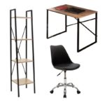 Φοιτητικό πακέτο επίπλων γραφείου Uni 4 200-000504 σετ 3 τμχ