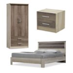 Φοιτητικό πακέτο επίπλων υπνοδωματίου Comfort 2 200-000533 σετ 3 τμχ