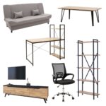 Φοιτητικό πακέτο πλήρους επίπλωσης Full House 8 200-000609 σετ 6 τμχ