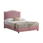 ΚΡΕΒΑΤΙ MALENA ΑΠΟ ΒΕΛΟΥΔΟ ΣΑΠΙΟ ΜΗΛΟ HM647.12