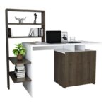 Γραφείο με ραφιέρα Melis 120-000349