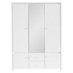 Ντουλάπα ρούχων τρίφυλλη Fansi 195-000018